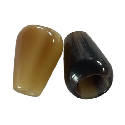 Fancy Plastic Cord Ends Buttons With Horn Effect Customized Size And Colour Use On Hoodie DIY Material