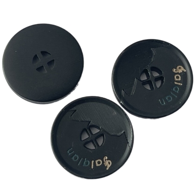 Fancy Chalk Plastic Shirt Buttons 4 Triangle Holes For Shirt Sewing Garment