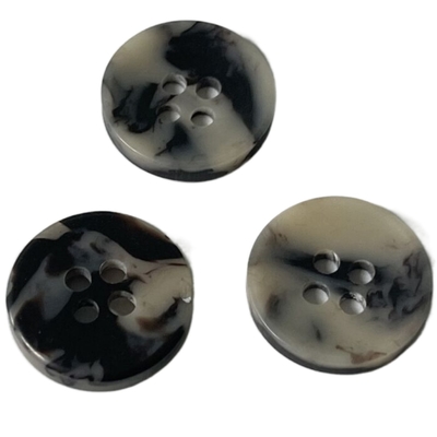 Outerwear Jacket Marble Effect Polyester Buttons 4 Holes 32L