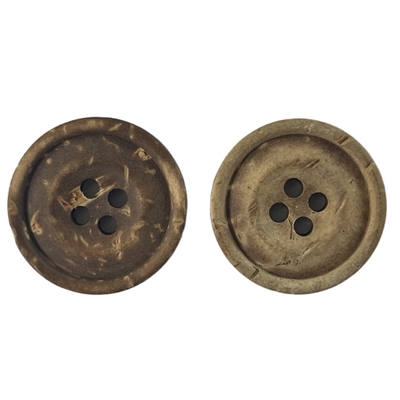 Coconut Natural Material Buttons 4 Hole Apply For Knitting And Jewelry Crafts Sewing
