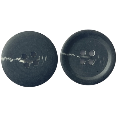 Imitation Horn Effect Fake Horn Buttons Four Hole 34L Customized Color And Shape