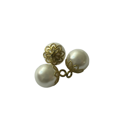 Round Mother Of Pearl Shank Buttons ODM Size Use For DIY Sewing Accessories