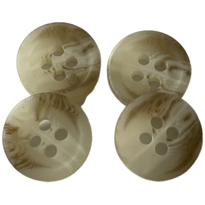Women'S Coat Plastic Imitation Horn Buttons 5/8&quot; 4 Hole ODM