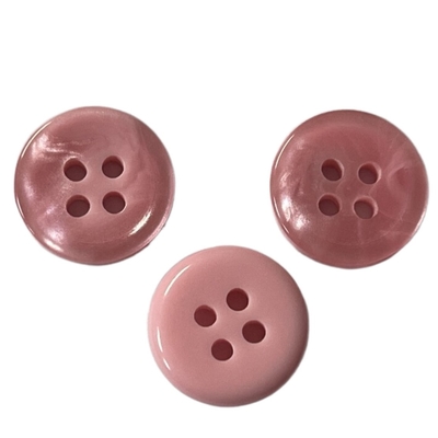 1/2&quot; 4 Holes Plastic Shirt Buttons With Chalk Back Use For Shirt Blouses