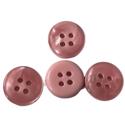 1/2&quot; 4 Holes Plastic Shirt Buttons With Chalk Back Use For Shirt Blouses