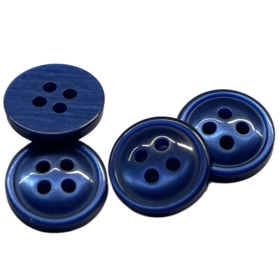 Fancy Imitation Pearl Buttons In 12mm 4 Holes Use On Men'S Shirt