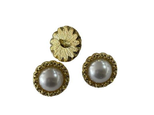 Natural Pearl MOP Shirt Buttons Eco Friendly Full Shiny With Metal Shank
