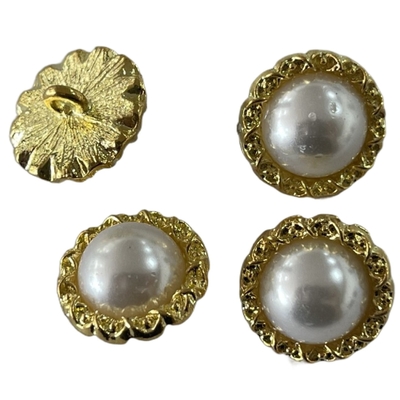 ODM Size Pearl Metal Shank MOP Shirt Buttons For DIY Sewing Accessories