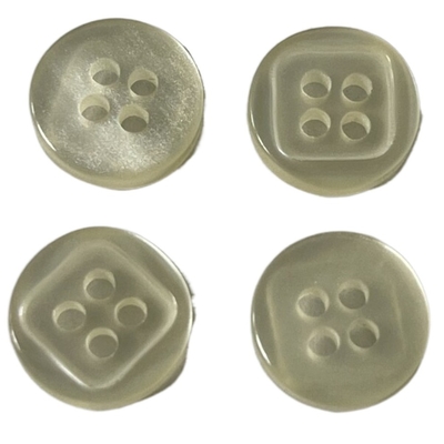 13mm 4 Holes Plastic Shirt Buttons Use On Men'S Shirt Clothing