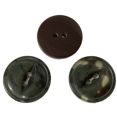 4 Hole Fancy Plastic Buttons 3 Layers Fish Eye Buttons  In Use For Coat Sweater