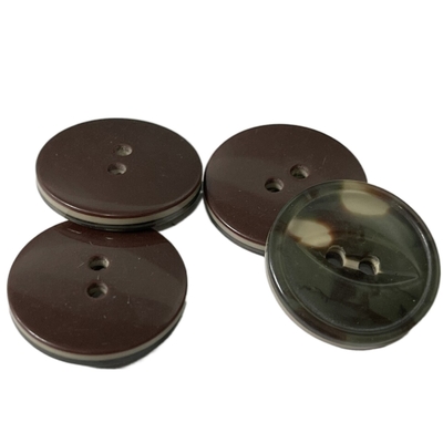 4 Hole Fancy Plastic Buttons 3 Layers Fish Eye Buttons  In Use For Coat Sweater