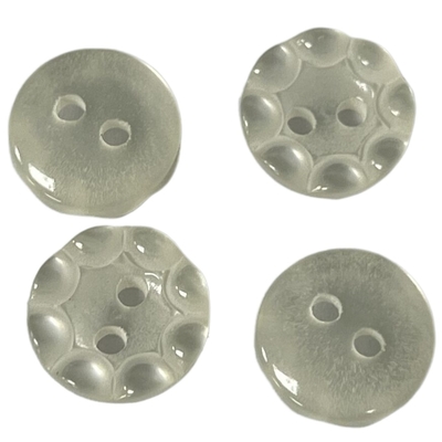 10mm 2 Holes Faux Pearl Plastic Shirt Buttons Use On Shirt Clothing Blouses