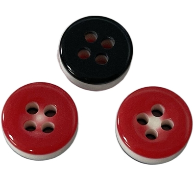 Resin 3 Layers Plastic Shirt Buttons In 16L Use On Men'S Shirt Garment
