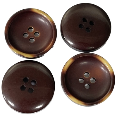 Fancy Coat Buttons With Burned Edge 22mm Use On Coat Jacket Sweater